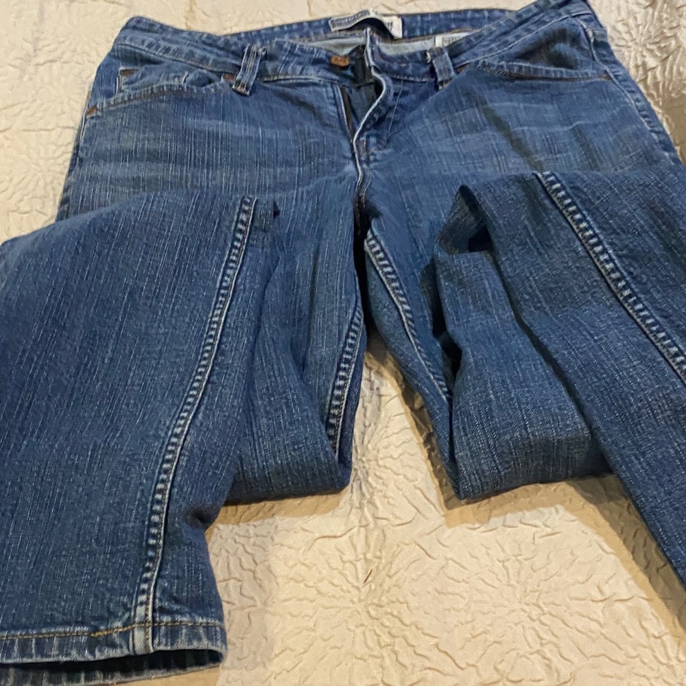 Casual Blue Boyfriend Jeans